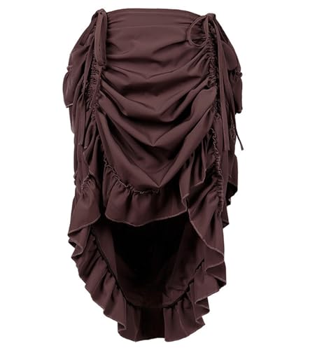 FQLGJMY Frauen Mittelalterliche Röcke Renaissance Gotische Steampunk Pirat Hohe Niedrige Röcke Halloween Cosplay Kostüm FQLGJMY Frauen Mittelalterliche Röcke Renaissance Gotische Steampunk Pirat Hohe Niedrige Röcke Halloween Cosplay Kostüm von FQLGJMY