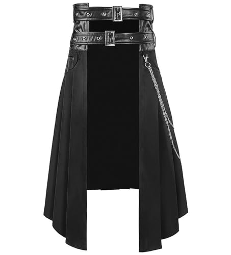 FQLGJMY Frauen Mittelalterliche Röcke Renaissance Gotische Steampunk Pirat Hohe Niedrige Röcke Halloween Cosplay Kostüm FQLGJMY Frauen Mittelalterliche Röcke Renaissance Gotische Steampunk Pirat Hohe Niedrige Röcke Halloween Cosplay Kostüm von FQLGJMY