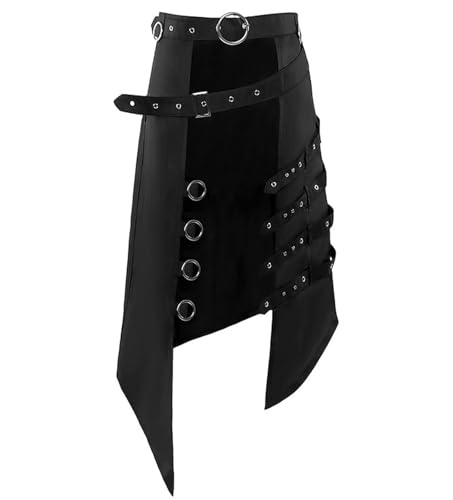 FQLGJMY Frauen Mittelalterliche Röcke Renaissance Gotische Steampunk Pirat Hohe Niedrige Röcke Halloween Cosplay Kostüm FQLGJMY Frauen Mittelalterliche Röcke Renaissance Gotische Steampunk Pirat Hohe Niedrige Röcke Halloween Cosplay Kostüm von FQLGJMY