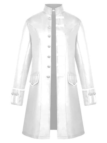 FQLGJMY Männer Mittelalterliche Steampunk Tailcoat Jacke Victorian Frock Mantel Piraten Uniform Halloween Vampire Kostüm FQLGJMY Männer Mittelalterliche Steampunk Tailcoat Jacke Victorian Frock Mantel Piraten Uniform Halloween Vampire Kostüm von FQLGJMY