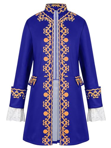 FQLGJMY Männer Mittelalterliche Steampunk Tailcoat Jacke Victorian Frock Mantel Piraten Uniform Halloween Vampire Kostüm FQLGJMY Männer Mittelalterliche Steampunk Tailcoat Jacke Victorian Frock Mantel Piraten Uniform Halloween Vampire Kostüm von FQLGJMY