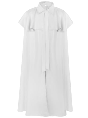 FQLGJMY Männer & Frauen Mittelalterliche Kapuzenmode Renaissance Gotische Zauberer Kap Grim Reaper Halloween Cosplay Kostüm von FQLGJMY
