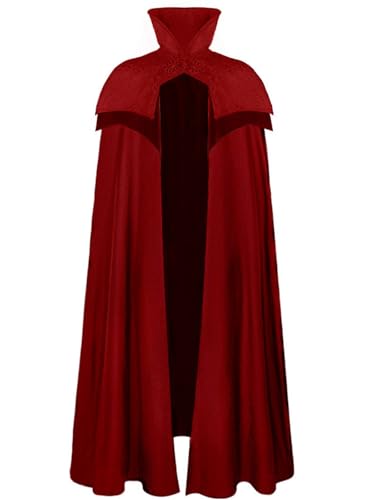 FQLGJMY Männer & Frauen Mittelalterliche Kapuzenmode Renaissance Gotische Zauberer Kap Grim Reaper Halloween Cosplay Kostüm FQLGJMY Männer & Frauen Mittelalterliche Kapuzenmode Renaissance Gotische Zauberer Kap Grim Reaper Halloween Cosplay Kostüm von FQLGJMY
