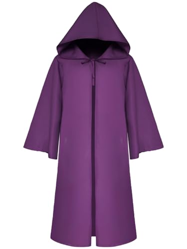 FQLGJMY Männer & Frauen Mittelalterliche Kapuzenmode Renaissance Gotische Zauberer Kap Grim Reaper Halloween Cosplay Kostüm FQLGJMY Männer & Frauen Mittelalterliche Kapuzenmode Renaissance Gotische Zauberer Kap Grim Reaper Halloween Cosplay Kostüm von FQLGJMY