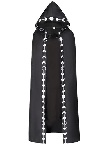 FQLGJMY Männer & Frauen Mittelalterliche Kapuzenmode Renaissance Gotische Zauberer Kap Grim Reaper Halloween Cosplay Kostüm FQLGJMY Männer & Frauen Mittelalterliche Kapuzenmode Renaissance Gotische Zauberer Kap Grim Reaper Halloween Cosplay Kostüm von FQLGJMY