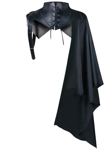 FQLGJMY Männer & Frauen Mittelalterliche Kapuzenmode Renaissance Gotische Zauberer Kap Grim Reaper Halloween Cosplay Kostüm FQLGJMY Männer & Frauen Mittelalterliche Kapuzenmode Renaissance Gotische Zauberer Kap Grim Reaper Halloween Cosplay Kostüm von FQLGJMY
