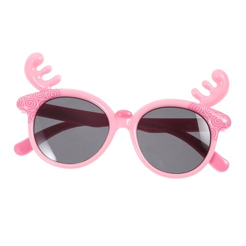 FRCOLOR 1 Hirschbrille Gläser Für Party Brillenstütze Lustige Brille Kreative Brille Rosa Takt von FRCOLOR