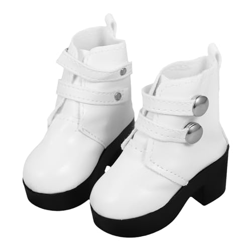 FRCOLOR 1 Paar Doll High Boots für Puppen PU Stiefel für Puppenoutfits Langlebig für Kreative Rollenspiele für Sammler und Puppenliebhaber FRCOLOR 1 Paar Doll High Boots für Puppen PU Stiefel für Puppenoutfits Langlebig für Kreative Rollenspiele für Sammler und Puppenliebhaber von FRCOLOR