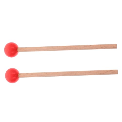 FRCOLOR 1 Paar Marimba Schlägel für Xylophon Tongue Drum und Percussion Instrumente Robuste und Bequeme Trommelstöcke für Anfänger und Profis für Musikliebhaber von FRCOLOR