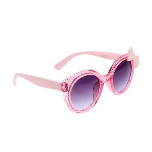 FRCOLOR 1 Paar Sonnenbrillen Für Funky Klein Dekorativ Rahmen Kid Party Gläser Blau Mädchen Retro Trendy Rosa Stk von FRCOLOR