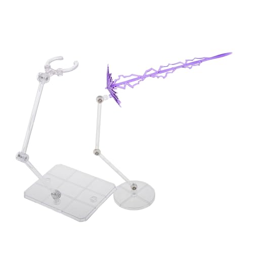 FRCOLOR 1 Satz Action Figure Display Halterung mit Modellhalter für Figuren mit Stabilen Ständern und Energieeffekt für Ihre Sammlerstücke von FRCOLOR