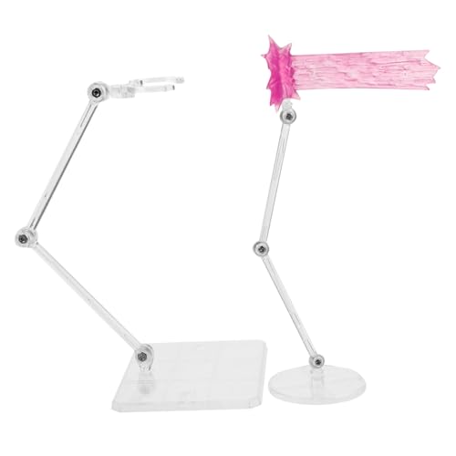 FRCOLOR 1 Satz Action Figure Ständer mit Modell Unterstützung für Anime Figuren und Puppen Stabiler Display Halter aus Kunststoff Teiliges mit Kreativen Licht Effekten FRCOLOR 1 Satz Action Figure Ständer mit Modell Unterstützung für Anime Figuren und Puppen Stabiler Display Halter aus Kunststoff Teiliges mit Kreativen Licht Effekten von FRCOLOR