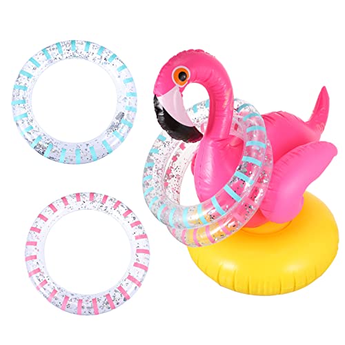 FRCOLOR 1 Satz Aufblasbares Flamingo Wurfspielzeug für PVC Ringwurfspiel für Outdoor Aktivitäten Fördert Motorische Fähigkeiten und Eltern Junge Mädchen Interaktion Leicht und Tragbar für FRCOLOR 1 Satz Aufblasbares Flamingo Wurfspielzeug für PVC Ringwurfspiel für Outdoor Aktivitäten Fördert Motorische Fähigkeiten und Eltern Junge Mädchen Interaktion Leicht und Tragbar für von FRCOLOR
