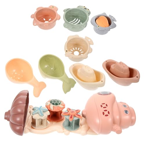 FRCOLOR 1 Satz Badewannenspielzeug Set aus Wasserwagen Badespielzeug für Sicher und Wasserspielzeug für Kleinkinder Perfektes für Babyparty und Geburtstagsfeiern von FRCOLOR