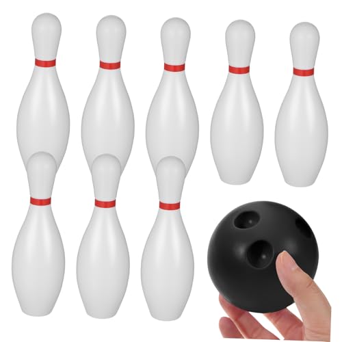 FRCOLOR 1 Satz Bowling Bowlingkugeln für Drinnen und Draußen Plastisches Bowling Set für Jungen und Mädchen Fördert Spielspaß und Lerninteresse FRCOLOR 1 Satz Bowling Bowlingkugeln für Drinnen und Draußen Plastisches Bowling Set für Jungen und Mädchen Fördert Spielspaß und Lerninteresse von FRCOLOR