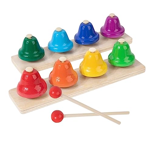 FRCOLOR 1 Satz Bunten Handglocken Musikinstrument für und Kognitionsfähigkeiten Lernspielzeug für Frühkindliche Bildung und Aufführungen FRCOLOR 1 Satz Bunten Handglocken Musikinstrument für und Kognitionsfähigkeiten Lernspielzeug für Frühkindliche Bildung und Aufführungen von FRCOLOR