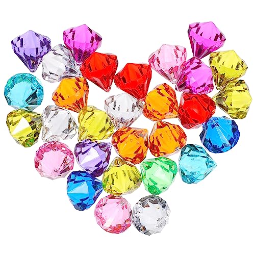 FRCOLOR 1 Satz Buntes Edelsteinspielzeug Glitzernde Deko für Garten Geburtstag und Kreative Aktivitäten für Mädchen und Jungen von FRCOLOR