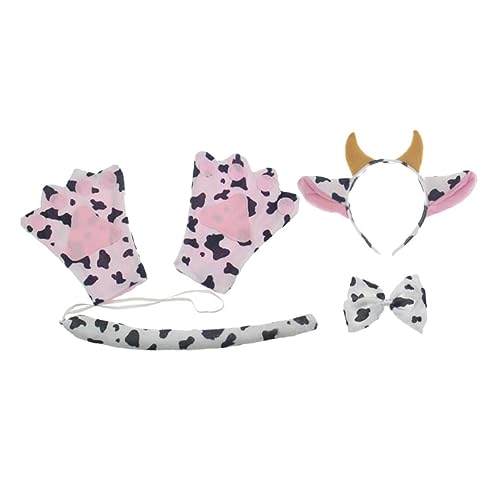 FRCOLOR 1 Satz Cartoon -Kopfschmuck Kühe Kuh-Kostüm-Requisite Ohren Stirnband Stirnband mit Kuhohren Kuhkostüm Cosplay Halloween-Party-Stirnband tierische stirnbänder kurzer Plüsch FRCOLOR 1 Satz Cartoon -Kopfschmuck Kühe Kuh-Kostüm-Requisite Ohren Stirnband Stirnband mit Kuhohren Kuhkostüm Cosplay Halloween-Party-Stirnband tierische stirnbänder kurzer Plüsch von FRCOLOR