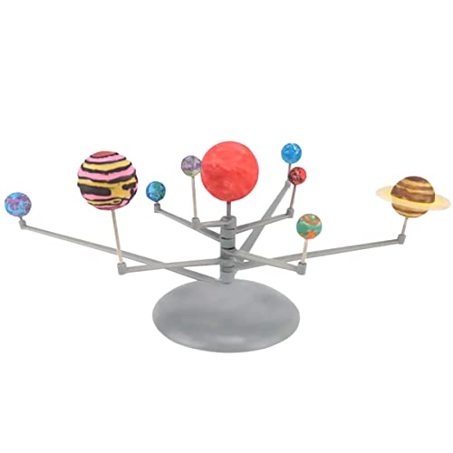 FRCOLOR 1 Satz DIY Planetary Model Astronomisches für Bildungsspielzeug zur Erkundung des Sonnensystems Planeten zum Zusammenbauen Bastelset für Junge von FRCOLOR