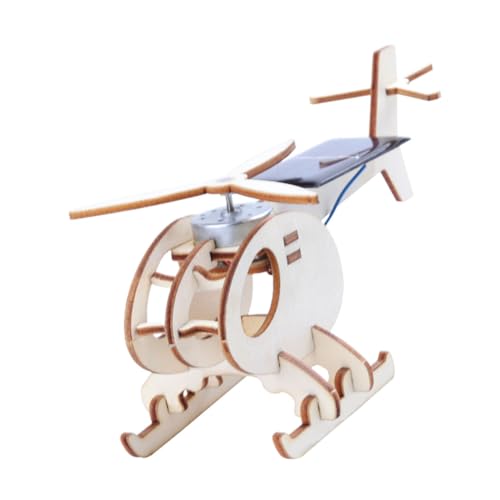 FRCOLOR 1 Satz DIY Solar Helikopter Modell Spielzeugset Holzspielzeug für Fördert und Wissenschaftsverständnis für Jungen und Mädchen für Weihnachten und Geburtstage FRCOLOR 1 Satz DIY Solar Helikopter Modell Spielzeugset Holzspielzeug für Fördert und Wissenschaftsverständnis für Jungen und Mädchen für Weihnachten und Geburtstage von FRCOLOR