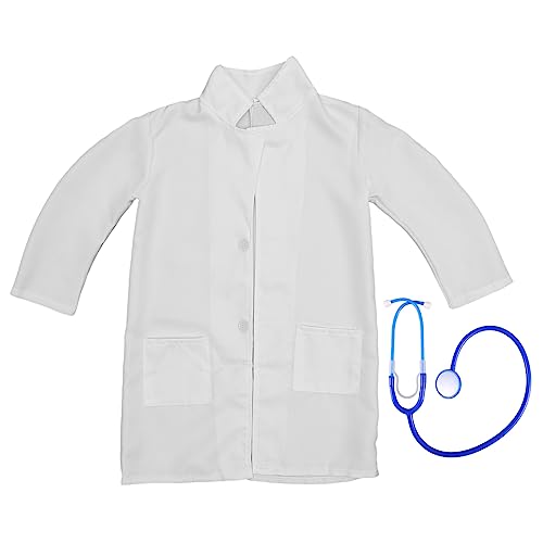 FRCOLOR 1 Satz Doktorsimulation Stethoskop Doktorkostüm Forkid Arztkoffer Für Unisex Doctor Kostümkostüm Arztkostüm Für Arztkittel Für Berufskostüme Baumwolle FRCOLOR 1 Satz Doktorsimulation Stethoskop Doktorkostüm Forkid Arztkoffer Für Unisex Doctor Kostümkostüm Arztkostüm Für Arztkittel Für Berufskostüme Baumwolle von FRCOLOR