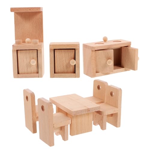 FRCOLOR 1 Satz Dollhouse Möbel Set Miniatur Möbel für Puppenhaus DIY Zubehör für Kreative Spielideen und Dekoration für Fotografien von FRCOLOR
