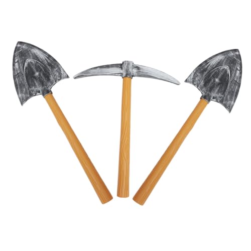 FRCOLOR 1 Satz Dwarf Spade und Pickaxe Requisiten für Halloween Cosplay Teiliges aus Schaufel und Pickel Leicht und Realistisch für Kostümpartys und Bühnenaufführungen FRCOLOR 1 Satz Dwarf Spade und Pickaxe Requisiten für Halloween Cosplay Teiliges aus Schaufel und Pickel Leicht und Realistisch für Kostümpartys und Bühnenaufführungen von FRCOLOR