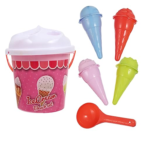FRCOLOR 1 Satz Eiscreme Förmchen Lustige Strandspielzeuge für Sandgraben Eimer Rot Zufällige Eiscremefarben für Strand und Sandkasten Zufällige Farbe Zufällige Farbe FRCOLOR 1 Satz Eiscreme Förmchen Lustige Strandspielzeuge für Sandgraben Eimer Rot Zufällige Eiscremefarben für Strand und Sandkasten Zufällige Farbe Zufällige Farbe von FRCOLOR