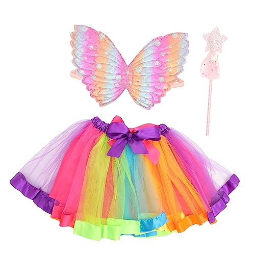 FRCOLOR 1 Satz Engel Schöner Zauberstab Flügel Fliegend Kostüm Cosplay Fee Engel Kostüm Für Märchenkostüm Für Mädchen Party Urlaub Schöner Zauberstab -outfits Tuch Rosa FRCOLOR 1 Satz Engel Schöner Zauberstab Flügel Fliegend Kostüm Cosplay Fee Engel Kostüm Für Märchenkostüm Für Mädchen Party Urlaub Schöner Zauberstab -outfits Tuch Rosa von FRCOLOR