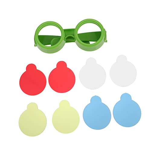 FRCOLOR 1 Satz Farbwechselbrille mit DREI Primärfarben Lernspielzeug für Experimente zur Farbmischung Sicher für Vorschulen und Kreative Entdeckungen FRCOLOR 1 Satz Farbwechselbrille mit DREI Primärfarben Lernspielzeug für Experimente zur Farbmischung Sicher für Vorschulen und Kreative Entdeckungen von FRCOLOR