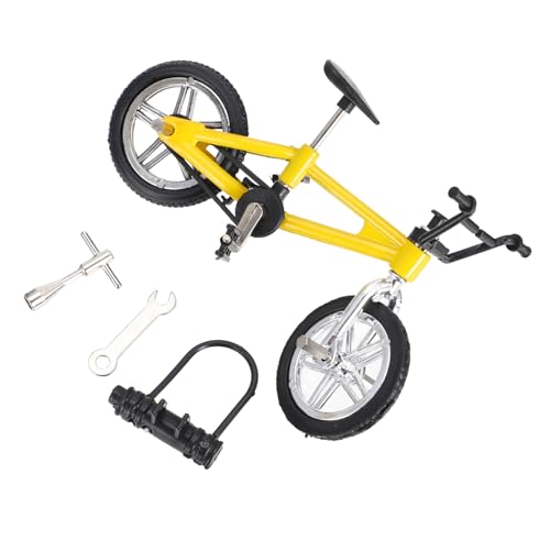 FRCOLOR Kleiner Finger Mountainbike Spielzeug für Kinder Aluminiumlegierung Bewegliche Teile Tragbar für Fingerboard Spiele von FRCOLOR