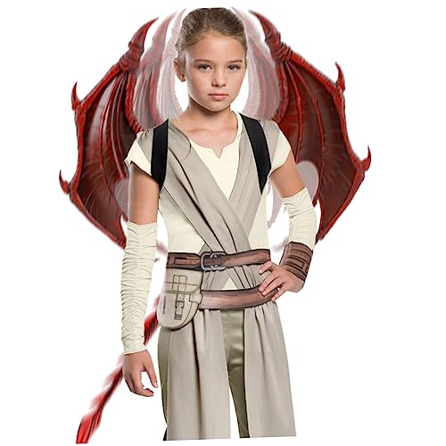 FRCOLOR 1 Satz Flügel Kostüm Dämonenflügel Kostüm für Jungs Dekoration Drachen halloween party halloween kinderparty Rollenspielkleidung -Performance-Requisite rot von FRCOLOR