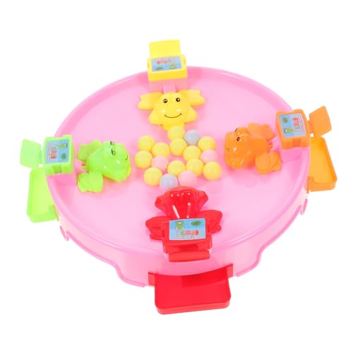FRCOLOR 1 Satz Frosch Interaktives Beads Eating Brettspiel für Lernspielzeug Hand Augen Koordination und Motorischen Fähigkeiten Sicher und für Jungen und Mädchen Zufällige Farbe von FRCOLOR