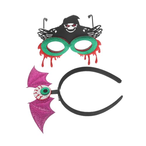 FRCOLOR 1 Satz Halloween Augen Band mit Lustigen Brillen Teiliges für Kostümparty Accessoires für Halloween und Feierlichkeiten Bequem und für Unvergessliche FRCOLOR 1 Satz Halloween Augen Band mit Lustigen Brillen Teiliges für Kostümparty Accessoires für Halloween und Feierlichkeiten Bequem und für Unvergessliche von FRCOLOR