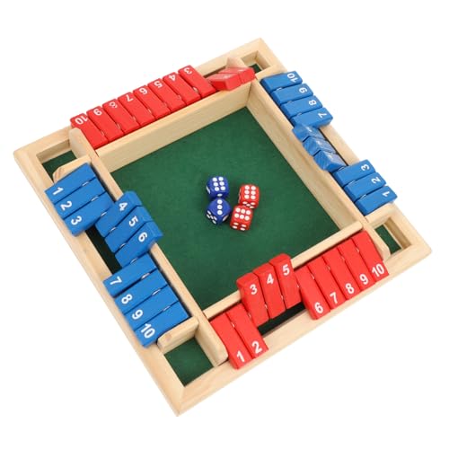 FRCOLOR 1 Satz Holz Brettspiel für Partys Tragbares und Interaktives für Erwachsene und Familien für Unterhaltung und Spaß bei Feiern FRCOLOR 1 Satz Holz Brettspiel für Partys Tragbares und Interaktives für Erwachsene und Familien für Unterhaltung und Spaß bei Feiern von FRCOLOR