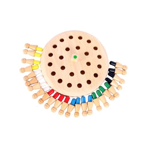 FRCOLOR 1 Satz Holz Memory Schachspiel für Erwachsene für Familienaktivitäten Reisen und Partys aus Hochwertigem Holz Fördert die Beziehung zwischen Eltern und Kindern FRCOLOR 1 Satz Holz Memory Schachspiel für Erwachsene für Familienaktivitäten Reisen und Partys aus Hochwertigem Holz Fördert die Beziehung zwischen Eltern und Kindern von FRCOLOR
