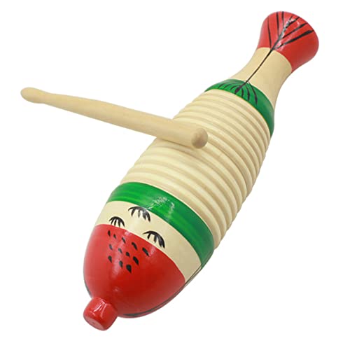 FRCOLOR 1 Satz Holz Percussion mit Schlägel Bildungsinstrument für Musikinstrument mit Fischförmigem Design Fördert Musikalische Fähigkeiten und Rhythmusverständnis FRCOLOR 1 Satz Holz Percussion mit Schlägel Bildungsinstrument für Musikinstrument mit Fischförmigem Design Fördert Musikalische Fähigkeiten und Rhythmusverständnis von FRCOLOR