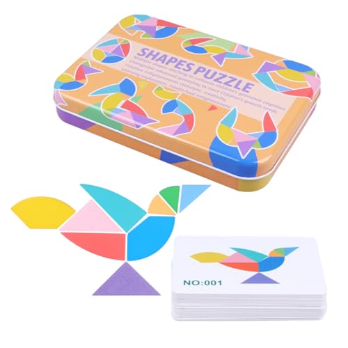 FRCOLOR 1 Satz Holz Tangram Puzzle Kreatives Bildungsförderndes für Ei Form Frühe Lernhilfe für Kognitive Entwicklung FRCOLOR 1 Satz Holz Tangram Puzzle Kreatives Bildungsförderndes für Ei Form Frühe Lernhilfe für Kognitive Entwicklung von FRCOLOR