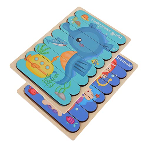FRCOLOR 1 Satz Holzpuzzle für Kleinkinder Cartoon Bar Puzzle für Frühes Lernen Kognitive Fähigkeiten und Logisches Sicher und Langlebig für Vorschulkinder FRCOLOR 1 Satz Holzpuzzle für Kleinkinder Cartoon Bar Puzzle für Frühes Lernen Kognitive Fähigkeiten und Logisches Sicher und Langlebig für Vorschulkinder von FRCOLOR