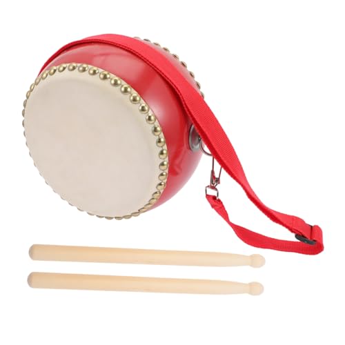 FRCOLOR 1 Satz Holzspielzeug Percussion Trommel aus Rindsleder für Musikbildungsinstrument Fördert Hand Bereich Koordination und Kreative FRCOLOR 1 Satz Holzspielzeug Percussion Trommel aus Rindsleder für Musikbildungsinstrument Fördert Hand Bereich Koordination und Kreative von FRCOLOR