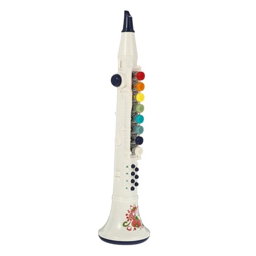 FRCOLOR 1 Satz Klarinette Musikinstrument für Lernspielzeug mit Buntem Design Tragbar Sicher und Leicht für Kleinkinder Lanyard und Notenblatt FRCOLOR 1 Satz Klarinette Musikinstrument für Lernspielzeug mit Buntem Design Tragbar Sicher und Leicht für Kleinkinder Lanyard und Notenblatt von FRCOLOR