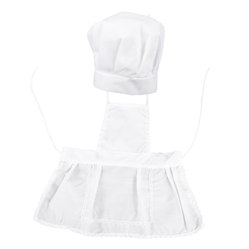 FRCOLOR 1 Satz Kochschürze Set für Mädchen mit Kochmütze Verstellbare Kinderschürze für Backen und Rollenspiele für Zuhause und Kreative Kochabenteuer FRCOLOR 1 Satz Kochschürze Set für Mädchen mit Kochmütze Verstellbare Kinderschürze für Backen und Rollenspiele für Zuhause und Kreative Kochabenteuer von FRCOLOR