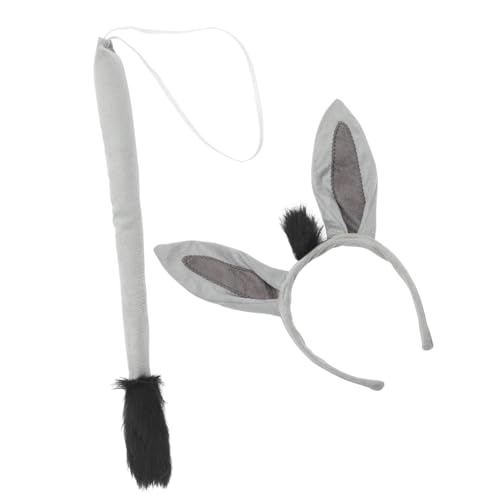 FRCOLOR 1 Satz Kostüm Set mit Haarband und Tierische Cosplay Accessoires für Partys und Karneval für Erwachsene Unvergessliches Kostümvergnügen von FRCOLOR