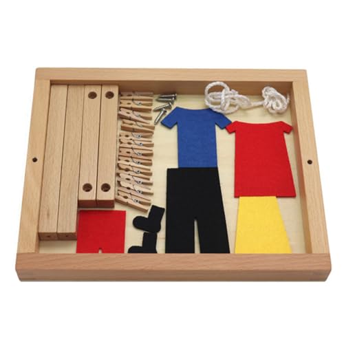 FRCOLOR 1 Satz Kreatives Montessori Spielzeugset für Bunte Kleiderbügel zum und Geschicklichkeitstraining Perfektes für Mädchen für Lernspiele und Kreative Aktivitäten FRCOLOR 1 Satz Kreatives Montessori Spielzeugset für Bunte Kleiderbügel zum und Geschicklichkeitstraining Perfektes für Mädchen für Lernspiele und Kreative Aktivitäten von FRCOLOR