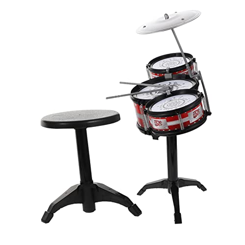 FRCOLOR 1 Satz Kreatives Schlagzeug Set Pädagogisches Musikinstrument für Teiliges Drum Set für Jungen und Mädchen Robust und Leicht zu Montieren Fördert Spiel und Spaß FRCOLOR 1 Satz Kreatives Schlagzeug Set Pädagogisches Musikinstrument für Teiliges Drum Set für Jungen und Mädchen Robust und Leicht zu Montieren Fördert Spiel und Spaß von FRCOLOR