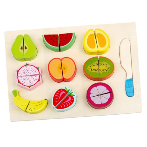 FRCOLOR 1 Satz Küchen Spielzeugset für Realistische Obstschneide Spielzeuge für Mädchen Lernspielzeug Feinmotorik und Eltern Junge Mädchen Interaktion für Geburtstage und Feiertage FRCOLOR 1 Satz Küchen Spielzeugset für Realistische Obstschneide Spielzeuge für Mädchen Lernspielzeug Feinmotorik und Eltern Junge Mädchen Interaktion für Geburtstage und Feiertage von FRCOLOR