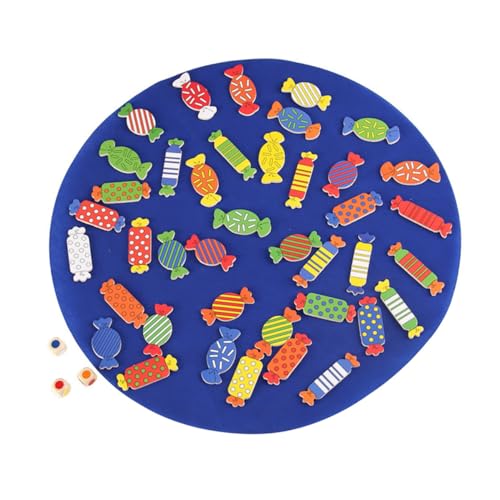 FRCOLOR 1 Satz Lernspielzeug für Kreatives Holzspielzeug zur Formen und Farberkennung für Frühkindliche und Selbstständigkeit Montessori Geeignet von FRCOLOR