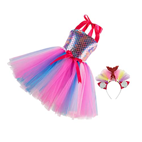 FRCOLOR 1 Satz Mädchen Kostüm Kleid mit Haarband Ärmelloses Partykleid für Geburtstagsfeiern Fotoshootings und Besondere Anlässe Hautfreundlichem Material Jahre FRCOLOR 1 Satz Mädchen Kostüm Kleid mit Haarband Ärmelloses Partykleid für Geburtstagsfeiern Fotoshootings und Besondere Anlässe Hautfreundlichem Material Jahre von FRCOLOR