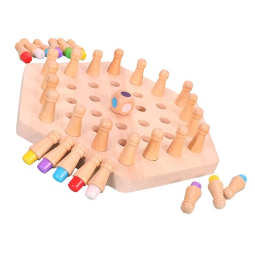 FRCOLOR 1 Satz Memory Matching Spiel Teiliges Holzspiel für Lernspielzeug Gedächtnis und Konzentrationsfähigkeiten für Eltern Junge Mädchen FRCOLOR 1 Satz Memory Matching Spiel Teiliges Holzspiel für Lernspielzeug Gedächtnis und Konzentrationsfähigkeiten für Eltern Junge Mädchen von FRCOLOR