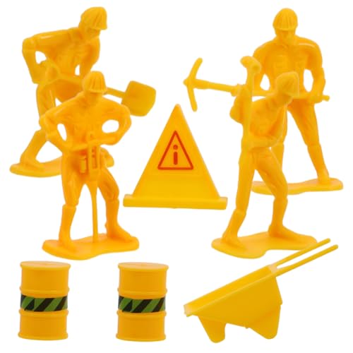FRCOLOR Kleiner Bauarbeiter Figuren Satz für Geburtstagskuchen Simulationsarbeiter Modelle aus Sicherem Kunststoff Kreative Dekoration für Sandkasten und Desktop Schmuck FRCOLOR Kleiner Bauarbeiter Figuren Satz für Geburtstagskuchen Simulationsarbeiter Modelle aus Sicherem Kunststoff Kreative Dekoration für Sandkasten und Desktop Schmuck von FRCOLOR